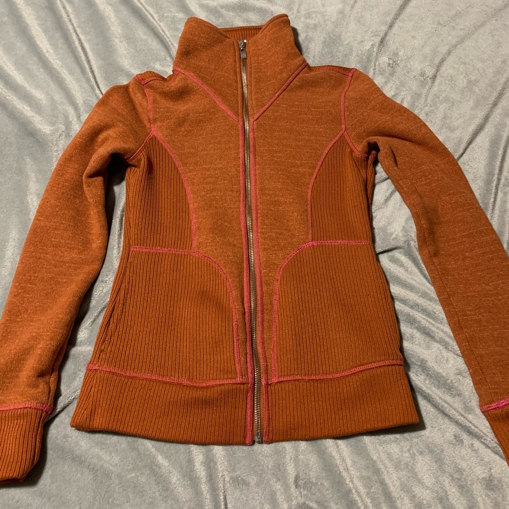 PrAna zip up sweater jacket